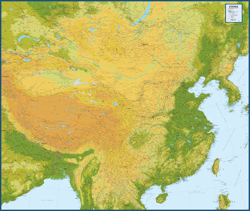 China Map with Provinces